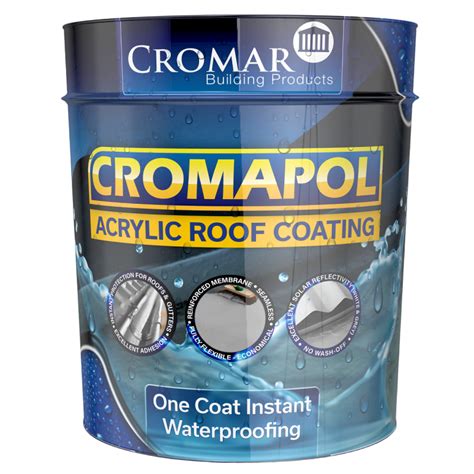 Cromapol 20kg screwfix Cromapol acrylic roof coating is a one coat application and can be applied without a primer